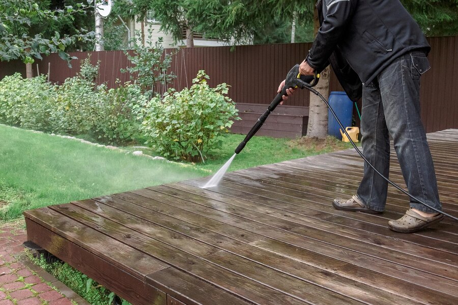 Patio Pressure Washing: Types of Stains It Removes